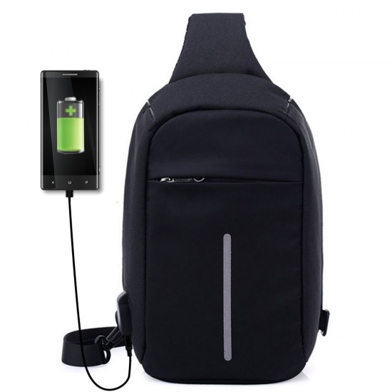 USB Anti-theft Chest Package European and American Style Shoulder Bag USB Anti-theft Chest Package European and American Style Shoulder Bag