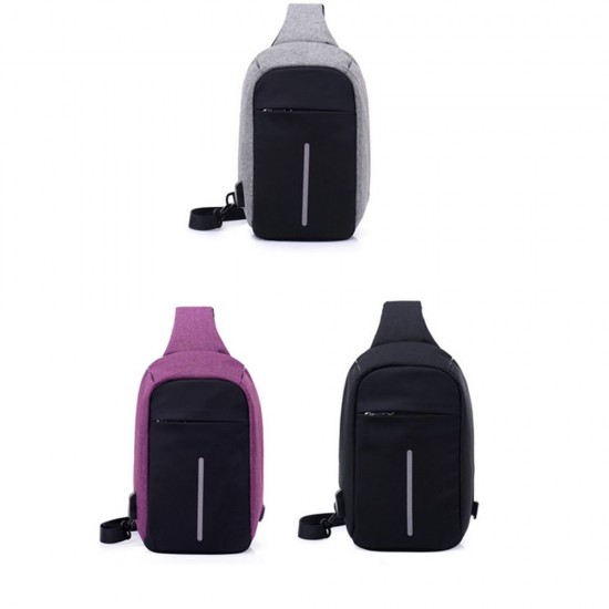 USB Anti-theft Chest Package European and American Style Shoulder Bag USB Anti-theft Chest Package European and American Style Shoulder Bag
