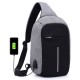 USB Anti-theft Chest Package European and American Style Shoulder Bag USB Anti-theft Chest Package European and American Style Shoulder Bag