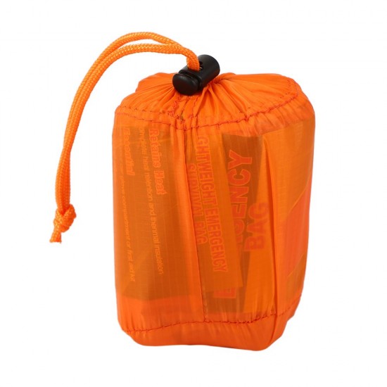 Portable Lightweight Outdoor Emergency Sleeping Bag with Drawstring Sack for Camping Travel Hiking Portable Lightweight Outdoor Emergency Sleeping Bag with Drawstring Sack for Camping Travel Hiking