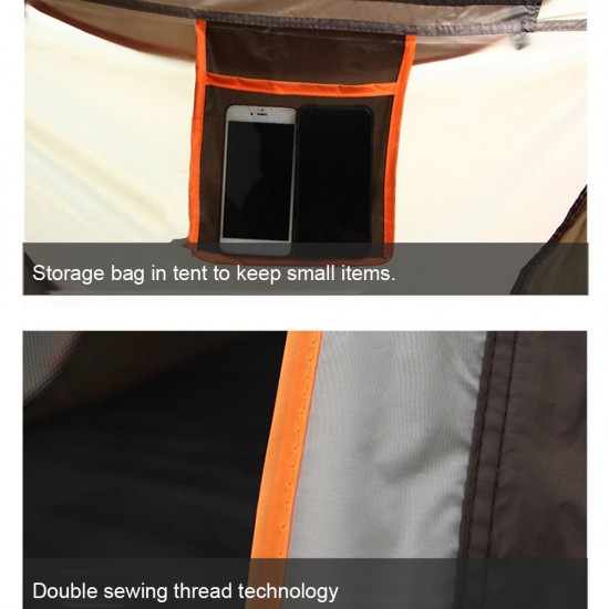 Outdoor Full-Automatic Instant Unfold Rain-Proof Tent Family Multi-Functional Portable Dampproof Camping Tent Suit Outdoor Full-Automatic Instant Unfold Rain-Proof Tent Family Multi-Functional Portable Dampproof Camping Tent Suit