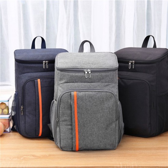 18L Large Capacity Leak Proof Lunch Backpack Thermal Large Picnic Cool and Warm Insulated Bag Outdoor Food and Beverage Storage Shoulder Bag 18L Large Capacity Leak Proof Lunch Backpack Thermal Large Picnic Cool and Warm Insulated Bag Outdoor Food and Beverage Storage Shoulder Bag