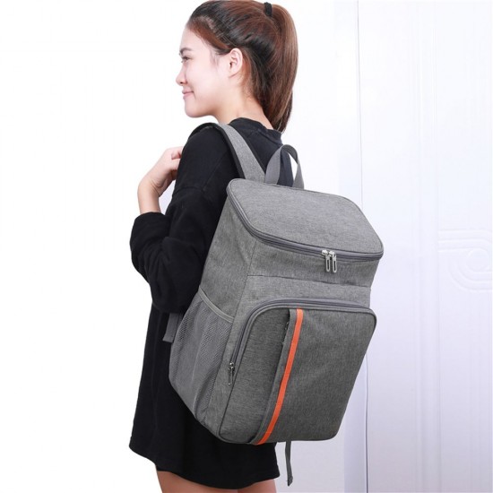 18L Large Capacity Leak Proof Lunch Backpack Thermal Large Picnic Cool and Warm Insulated Bag Outdoor Food and Beverage Storage Shoulder Bag 18L Large Capacity Leak Proof Lunch Backpack Thermal Large Picnic Cool and Warm Insulated Bag Outdoor Food and Beverage Storage Shoulder Bag