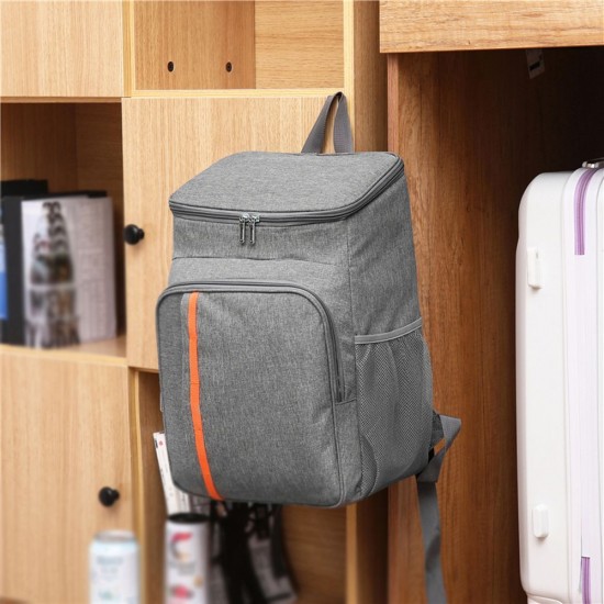 18L Large Capacity Leak Proof Lunch Backpack Thermal Large Picnic Cool and Warm Insulated Bag Outdoor Food and Beverage Storage Shoulder Bag 18L Large Capacity Leak Proof Lunch Backpack Thermal Large Picnic Cool and Warm Insulated Bag Outdoor Food and Beverage Storage Shoulder Bag