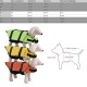 Pets Dog Life Jacket Buoyant Secure Float Vest Outdoor Water Swimming Safety Preserver Adjustable Reflecting Padding Clothing Pets Dog Life Jacket Buoyant Secure Float Vest Outdoor Water Swimming Safety Preserver Adjustable Reflecting Padding Clothing