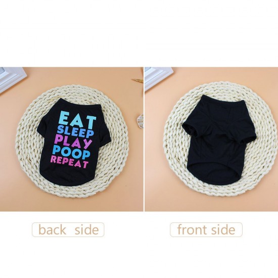 Dog Shirt Dog T-Shirts Dog Spring Summer Clothes Printed Pet Clothing Pet Summer Clothes for Puppy Dogs Dog Shirt Dog T-Shirts Dog Spring Summer Clothes Printed Pet Clothing Pet Summer Clothes for Puppy Dogs