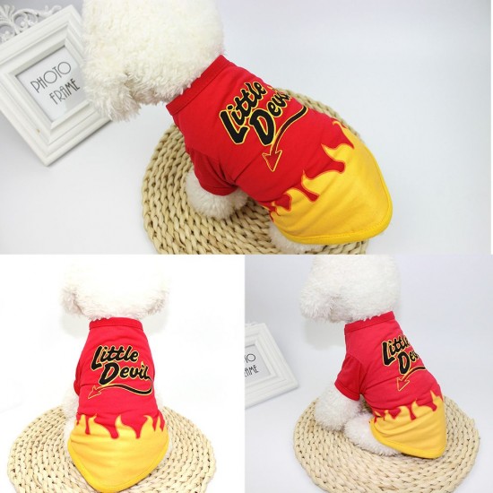 Dog Halloween Shirt Pet T Shirt Little Devil Pet Clothes Pet Halloween Clothes Halloween Costume Dog Shirts Dog Halloween Shirt Pet T Shirt Little Devil Pet Clothes Pet Halloween Clothes Halloween Costume Dog Shirts