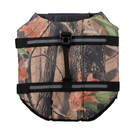Dog Life Vest Camouflage Reflective Stripe Life Jacket Floating Coat for Big Size Dogs Swimming Safety Dog Life Vest Camouflage Reflective Stripe Life Jacket Floating Coat for Big Size Dogs Swimming Safety