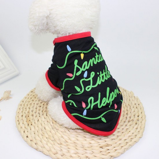 Pets Christmas T-Shirt for Dogs Christmas Pet Clothes Christmas Pet Costume Dog Shirt Dog T-Shirts Pets Christmas T-Shirt for Dogs Christmas Pet Clothes Christmas Pet Costume Dog Shirt Dog T-Shirts