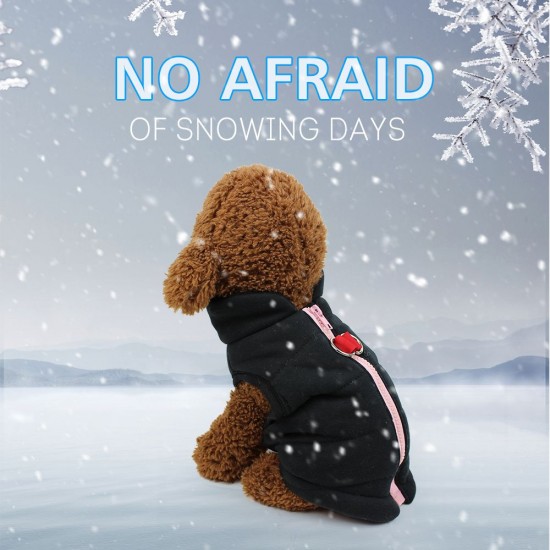 Dog Autumn&winter Cotton Vest Pet Coat Dog Jacket Winter Dog Pet Jacket Vest Warm Pet Outfit Clothes Cozy Design Puppy Warm Vest Dog Autumn&winter Cotton Vest Pet Coat Dog Jacket Winter Dog Pet Jacket Vest Warm Pet Outfit Clothes Cozy Design Puppy Warm Vest