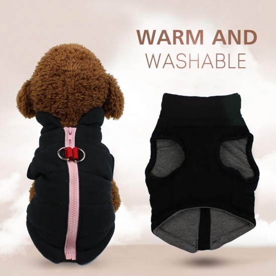 Dog Autumn&winter Cotton Vest Pet Coat Dog Jacket Winter Dog Pet Jacket Vest Warm Pet Outfit Clothes Cozy Design Puppy Warm Vest Dog Autumn&winter Cotton Vest Pet Coat Dog Jacket Winter Dog Pet Jacket Vest Warm Pet Outfit Clothes Cozy Design Puppy Warm Vest