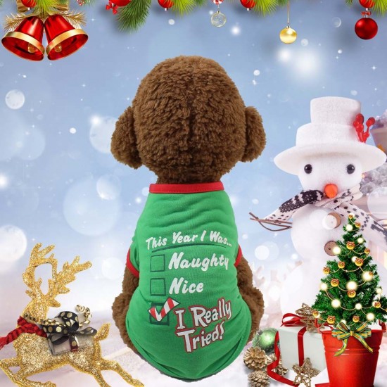 Dog shirt Dog Christmas T-shirt Pet T-shirt Dogs Christmas T-Shirt Summer Dog T-shirt Pet Dogs Clothing Christmas Dog Clothing Polyester T-shirt Puppy Costume Dog shirt Dog Christmas T-shirt Pet T-shirt Dogs Christmas T-Shirt Summer Dog T-shirt Pet Dogs Clothing Christmas Dog Clothing Polyester T-shirt Puppy Costume