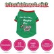 Dog shirt Dog Christmas T-shirt Pet T-shirt Dogs Christmas T-Shirt Summer Dog T-shirt Pet Dogs Clothing Christmas Dog Clothing Polyester T-shirt Puppy Costume Dog shirt Dog Christmas T-shirt Pet T-shirt Dogs Christmas T-Shirt Summer Dog T-shirt Pet Dogs Clothing Christmas Dog Clothing Polyester T-shirt Puppy Costume