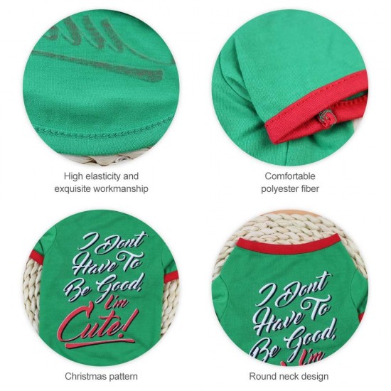 Dog shirt Dog Christmas T-shirt Pet T-shirt Dogs Christmas T-Shirt Summer Dog T-shirt Pet Dogs Clothing Christmas Dog Clothing Polyester T-shirt Puppy Costume Dog shirt Dog Christmas T-shirt Pet T-shirt Dogs Christmas T-Shirt Summer Dog T-shirt Pet Dogs Clothing Christmas Dog Clothing Polyester T-shirt Puppy Costume