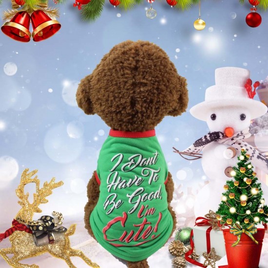 Dog shirt Dog Christmas T-shirt Pet T-shirt Dogs Christmas T-Shirt Summer Dog T-shirt Pet Dogs Clothing Christmas Dog Clothing Polyester T-shirt Puppy Costume Dog shirt Dog Christmas T-shirt Pet T-shirt Dogs Christmas T-Shirt Summer Dog T-shirt Pet Dogs Clothing Christmas Dog Clothing Polyester T-shirt Puppy Costume