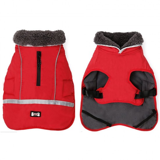 Dog Vest Cold Weather Dog Coats for Winter Warm Fleece Dog Clothes for Small Medium Large Dogs Dog Vest Cold Weather Dog Coats for Winter Warm Fleece Dog Clothes for Small Medium Large Dogs