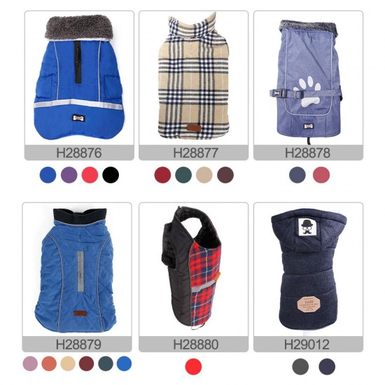Dog Vest Cold Weather Dog Coats for Winter Warm Fleece Dog Clothes for Small Medium Large Dogs Dog Vest Cold Weather Dog Coats for Winter Warm Fleece Dog Clothes for Small Medium Large Dogs