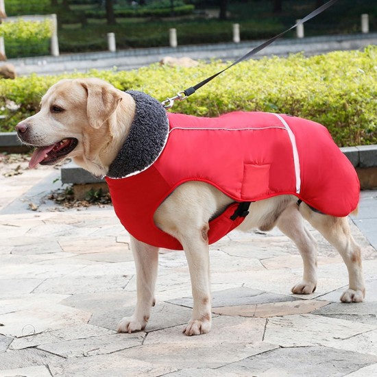 Dog Vest Cold Weather Dog Coats for Winter Warm Fleece Dog Clothes for Small Medium Large Dogs Dog Vest Cold Weather Dog Coats for Winter Warm Fleece Dog Clothes for Small Medium Large Dogs