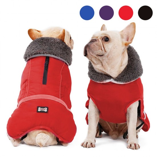 Dog Vest Cold Weather Dog Coats for Winter Warm Fleece Dog Clothes for Small Medium Large Dogs Dog Vest Cold Weather Dog Coats for Winter Warm Fleece Dog Clothes for Small Medium Large Dogs