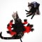 Dog Leash with Spider Pet Dog Halloween Costume Pet Cosplay Clothes Decoration Halloween Dress Up Props for Dogs Puppy