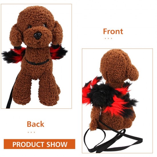 Dog Leash with Spider Pet Dog Halloween Costume Pet Cosplay Clothes Decoration Halloween Dress Up Props for Dogs Puppy Dog Leash with Spider Pet Dog Halloween Costume Pet Cosplay Clothes Decoration Halloween Dress Up Props for Dogs Puppy