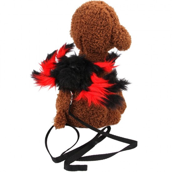 Dog Leash with Spider Pet Dog Halloween Costume Pet Cosplay Clothes Decoration Halloween Dress Up Props for Dogs Puppy Dog Leash with Spider Pet Dog Halloween Costume Pet Cosplay Clothes Decoration Halloween Dress Up Props for Dogs Puppy