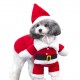 Santa Claus Dog Costume Christmas Pets Clothes Puppy Christmas Coat with Hat Cute Warm Coat Dog Presents Santa Claus Dog Costume Christmas Pets Clothes Puppy Christmas Coat with Hat Cute Warm Coat Dog Presents