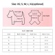 Santa Claus Dog Costume Christmas Pets Clothes Puppy Christmas Coat with Hat Cute Warm Coat Dog Presents Santa Claus Dog Costume Christmas Pets Clothes Puppy Christmas Coat with Hat Cute Warm Coat Dog Presents