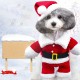 Santa Claus Dog Costume Christmas Pets Clothes Puppy Christmas Coat with Hat Cute Warm Coat Dog Presents Santa Claus Dog Costume Christmas Pets Clothes Puppy Christmas Coat with Hat Cute Warm Coat Dog Presents