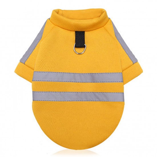 Dog Reflective Clothes Dog Pullover Pet Clothes with Leash Hole for Small Medium Large Dogs Pets Dog Reflective Clothes Dog Pullover Pet Clothes with Leash Hole for Small Medium Large Dogs Pets