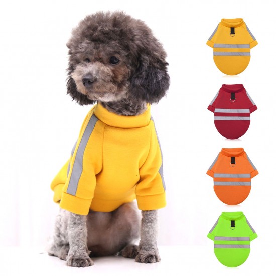 Dog Reflective Clothes Dog Pullover Pet Clothes with Leash Hole for Small Medium Large Dogs Pets Dog Reflective Clothes Dog Pullover Pet Clothes with Leash Hole for Small Medium Large Dogs Pets