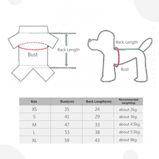 Dog Clothes Dog Hoodie Dog Warm Clothes Drawstring Design for Puppy Small Medium Large Dogs Dog Clothes Dog Hoodie Dog Warm Clothes Drawstring Design for Puppy Small Medium Large Dogs