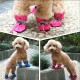 Antiskid Puppy Shoes 4pcs Soft-soled Dog Shoes with Adjustable Drawstring Waterproof Dog Boots Pet Paw Care Protector for Small, Medium Pets Dogs Antiskid Puppy Shoes 4pcs Soft-soled Dog Shoes with Adjustable Drawstring Waterproof Dog Boots Pet Paw Care Protector for Small, Medium Pets Dogs