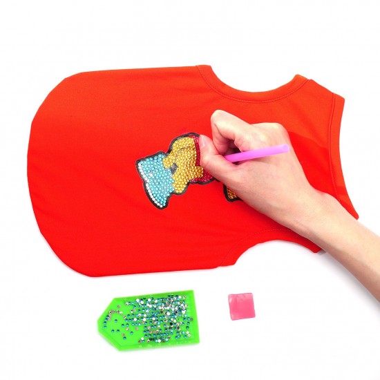 Diamond Painting Clothes for Small Dogs Cute Pattern DIY Diamond Painting Pet Vest Diamond Painting Clothes for Small Dogs Cute Pattern DIY Diamond Painting Pet Vest