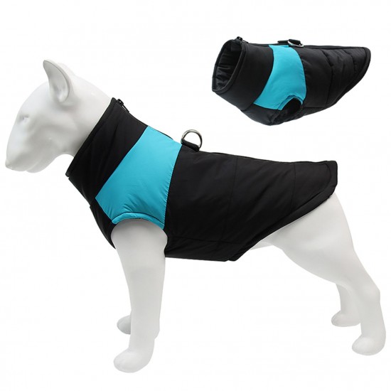 Waterproof Windproof Dog Coat, Autumn and Winter Dog Jacket, Extra Cotton Thickened Dog Clothing Warm Pet Dog Vest Dog Cotton Coat Waterproof Windproof Dog Coat, Autumn and Winter Dog Jacket, Extra Cotton Thickened Dog Clothing Warm Pet Dog Vest Dog Cotton Coat