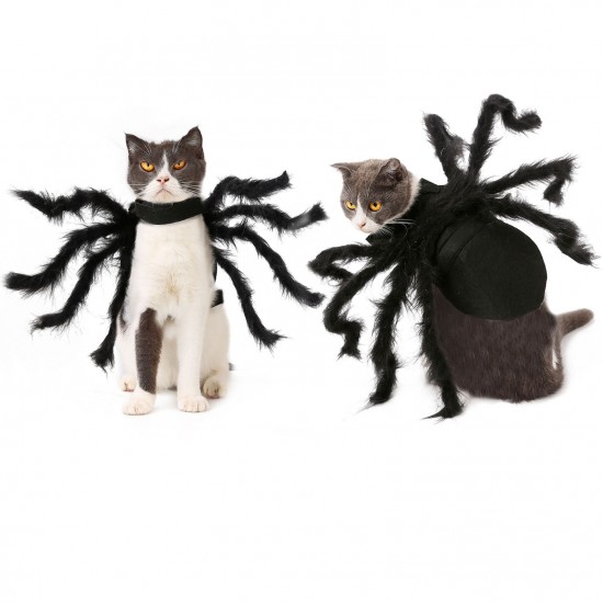 Halloween Dogs Cats Spider Costume Pet Party Outfits for Small Dogs Cats Halloween Dogs Cats Spider Costume Pet Party Outfits for Small Dogs Cats