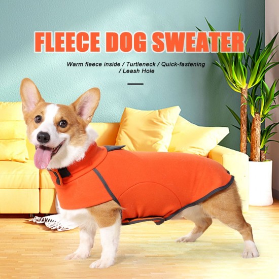 Dog Sweater Fleece Vest Turtleneck Winter Warm Pullovers for Small Medium Large Dogs Dog Sweater Fleece Vest Turtleneck Winter Warm Pullovers for Small Medium Large Dogs