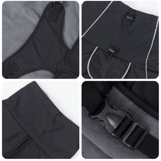 Dog Winter Coat Waterproof Reflective Warm Fleece Jacket for Dog Dog Winter Coat Waterproof Reflective Warm Fleece Jacket for Dog