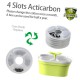 Flower Fountain Filters Replacement Filters Pet Fountain Cat Water Dispenser for Dadypet Pet Water Fountain Healthy and Hygienic Drinking Fountain 6 Pieces/Box Flower Fountain Filters Replacement Filters Pet Fountain Cat Water Dispenser for Dadypet Pet Water Fountain Healthy and Hygienic Drinking Fountain 6 Pieces/Box