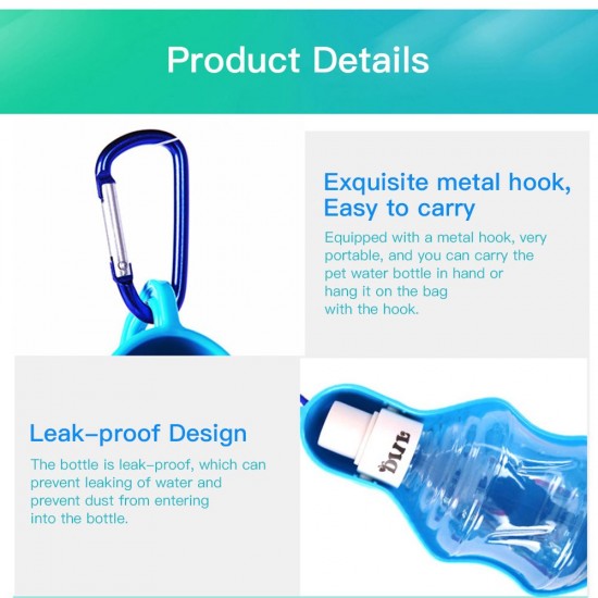 Portable Outdoor Travel Kettle Pet Water Bottle 500ml Pet Water Bowl Drinking Cup Dog Water Dispenser Pet Supplies Portable Outdoor Travel Kettle Pet Water Bottle 500ml Pet Water Bowl Drinking Cup Dog Water Dispenser Pet Supplies