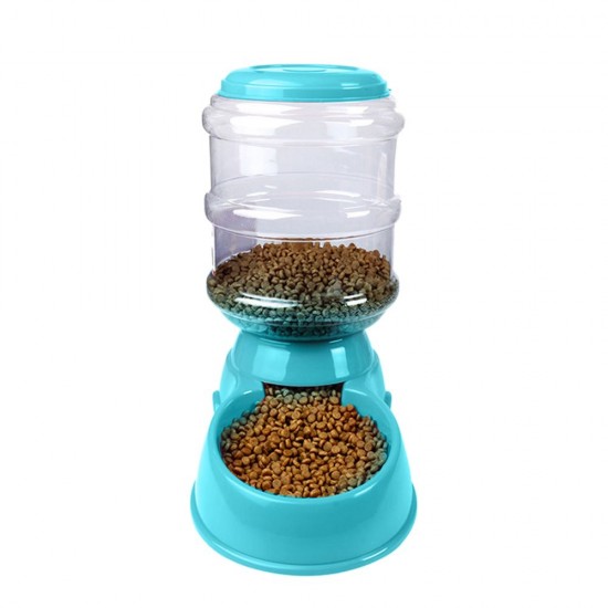 Automatic Pet Water Food Dispenser 3.8L Large Capacity Self-Dispensing Gravity Pet Feeder Waterer Cat Dog Feeding Bowl Drinking Water/Automatic Feeding Pet Supplies 1# Automatic Pet Water Food Dispenser 3.8L Large Capacity Self-Dispensing Gravity Pet Feeder Waterer Cat Dog Feeding Bowl Drinking Water/Automatic Feeding Pet Supplies 1#