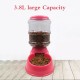 Automatic Pet Water Food Dispenser 3.8L Large Capacity Self-Dispensing Gravity Pet Feeder Waterer Cat Dog Feeding Bowl Drinking Water/Automatic Feeding Pet Supplies 1# Automatic Pet Water Food Dispenser 3.8L Large Capacity Self-Dispensing Gravity Pet Feeder Waterer Cat Dog Feeding Bowl Drinking Water/Automatic Feeding Pet Supplies 1#