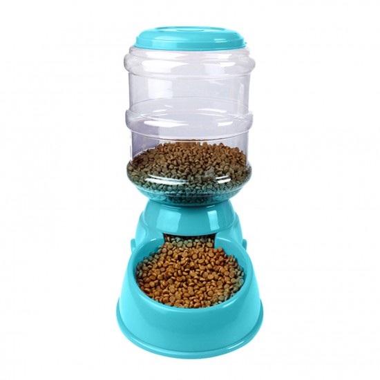Automatic Pet Water Food Dispenser 3.8L Large Capacity Self-Dispensing Gravity Pet Feeder Waterer Cat Dog Feeding Bowl Drinking Water/Automatic Feeding Pet Supplies 1# Automatic Pet Water Food Dispenser 3.8L Large Capacity Self-Dispensing Gravity Pet Feeder Waterer Cat Dog Feeding Bowl Drinking Water/Automatic Feeding Pet Supplies 1#