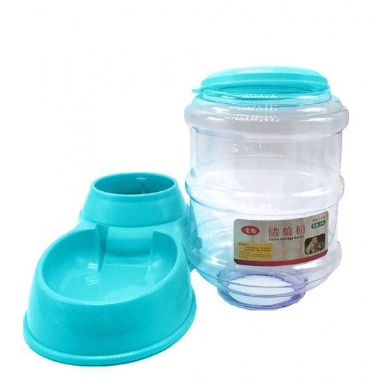 Automatic Pet Water Food Dispenser 3.8L Large Capacity Self-Dispensing Gravity Pet Feeder Waterer Cat Dog Feeding Bowl Drinking Water/Automatic Feeding Pet Supplies 1# Automatic Pet Water Food Dispenser 3.8L Large Capacity Self-Dispensing Gravity Pet Feeder Waterer Cat Dog Feeding Bowl Drinking Water/Automatic Feeding Pet Supplies 1#