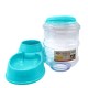 Automatic Pet Water Food Dispenser 3.8L Large Capacity Self-Dispensing Gravity Pet Feeder Waterer Cat Dog Feeding Bowl Drinking Water/Automatic Feeding Pet Supplies 1# Automatic Pet Water Food Dispenser 3.8L Large Capacity Self-Dispensing Gravity Pet Feeder Waterer Cat Dog Feeding Bowl Drinking Water/Automatic Feeding Pet Supplies 1#