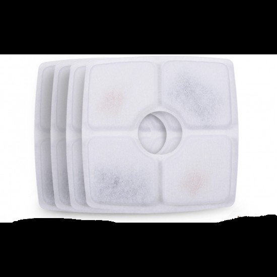 Cat Water Fountain Filters Replacement Filters for Cat Water Fountain 4PCS Cat Water Fountain Filters Replacement Filters for Cat Water Fountain 4PCS
