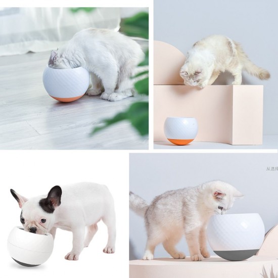 els pet Pet Dog Feeder Slow Food Eating No Spill Pet Bowl Interactive Tumbler Anti-Choking Dog Feeding Bowl for Dogs Cats Pets els pet Pet Dog Feeder Slow Food Eating No Spill Pet Bowl Interactive Tumbler Anti-Choking Dog Feeding Bowl for Dogs Cats Pets