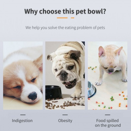 els pet Pet Dog Feeder Slow Food Eating No Spill Pet Bowl Interactive Tumbler Anti-Choking Dog Feeding Bowl for Dogs Cats Pets els pet Pet Dog Feeder Slow Food Eating No Spill Pet Bowl Interactive Tumbler Anti-Choking Dog Feeding Bowl for Dogs Cats Pets