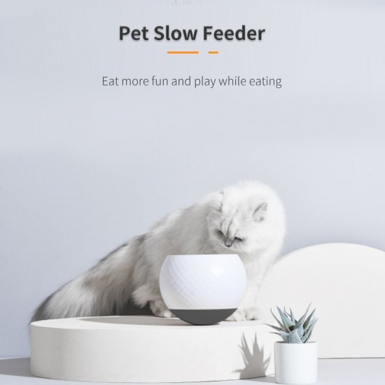 els pet Pet Dog Feeder Slow Food Eating No Spill Pet Bowl Interactive Tumbler Anti-Choking Dog Feeding Bowl for Dogs Cats Pets els pet Pet Dog Feeder Slow Food Eating No Spill Pet Bowl Interactive Tumbler Anti-Choking Dog Feeding Bowl for Dogs Cats Pets