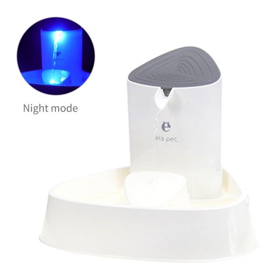 1.5L Automatic Pet Water Fountain Silent Drinking Electric Water Dispenser Feeder Bowl for Cats Dogs Multiple Pets Adjustable Water Flow with Night mode 1.5L Automatic Pet Water Fountain Silent Drinking Electric Water Dispenser Feeder Bowl for Cats Dogs Multiple Pets Adjustable Water Flow with Night mode